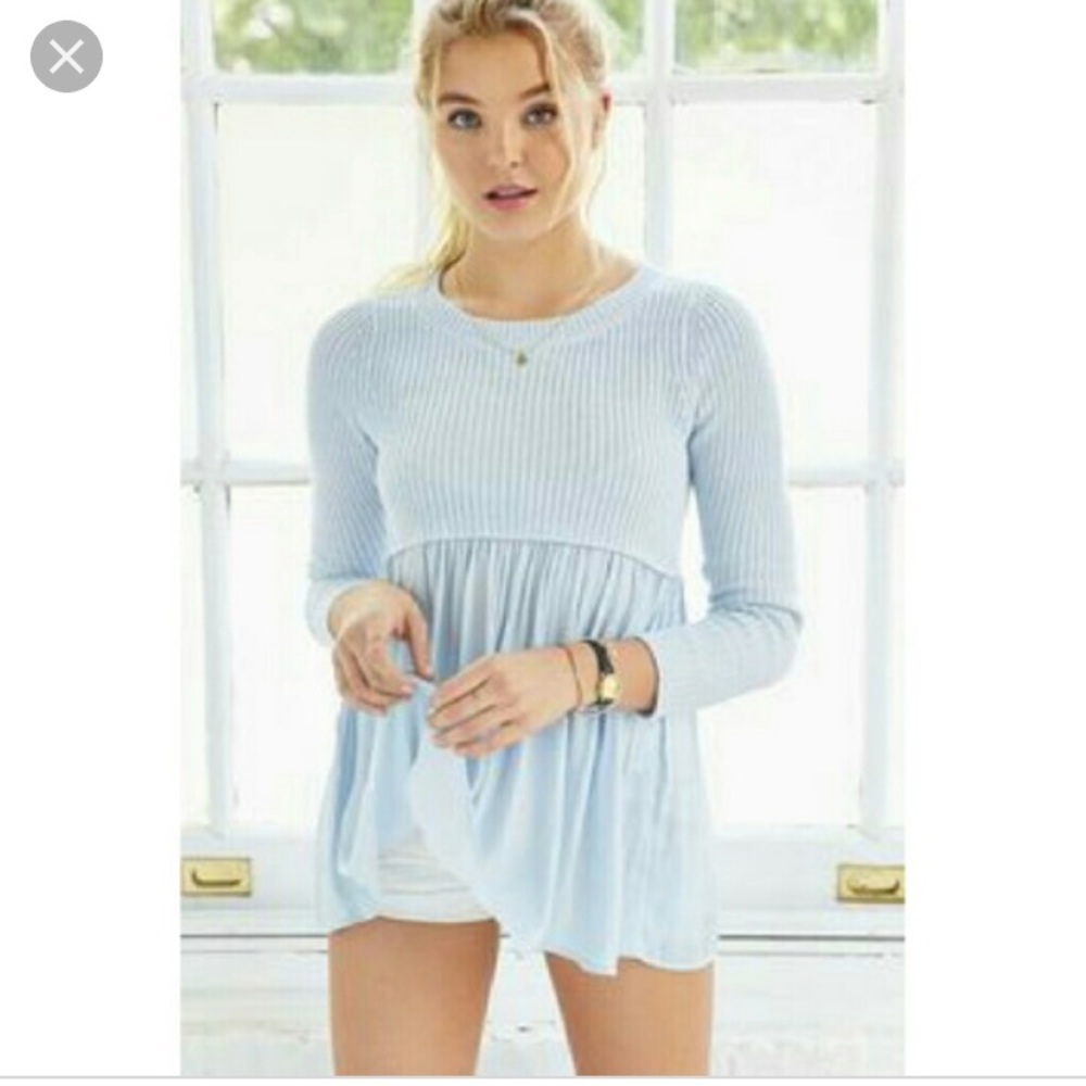 Urban outfitters blue sweater top